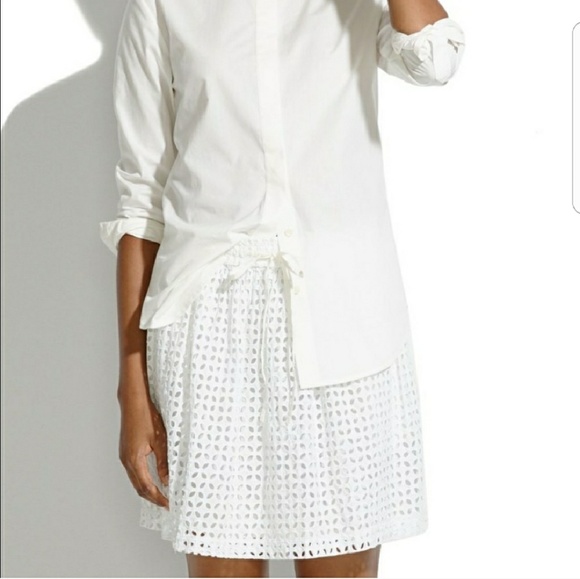 Madewell Dresses & Skirts - Madewell Bayfront White Eyelet Skirt